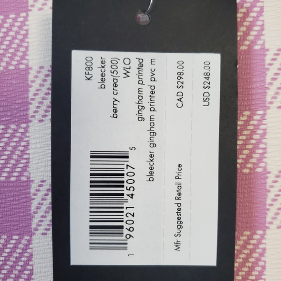 Kate Spade Bleecker Gingham Medium Crossbody. New With Tag. Dust Bag Included. - Picture 8 of 13